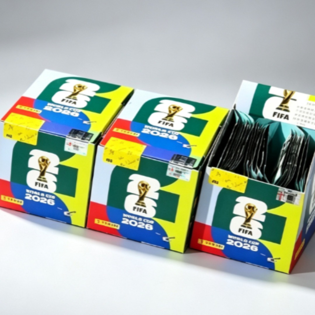 Cardstock Paper Pack - Boîte scellée d'autocollants Panini Coupe du