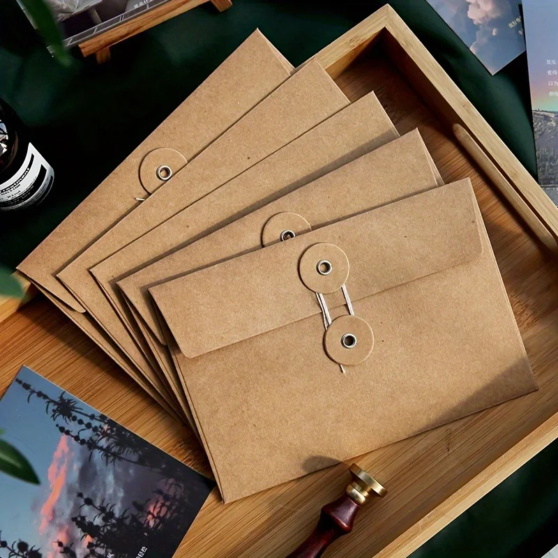 Letter Envelope Kraft - Ensemble de 20 enveloppes en papier