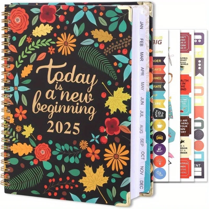 Planner Weekly Budget - Planificateur hebdomadaire et mensuel 2025 A5