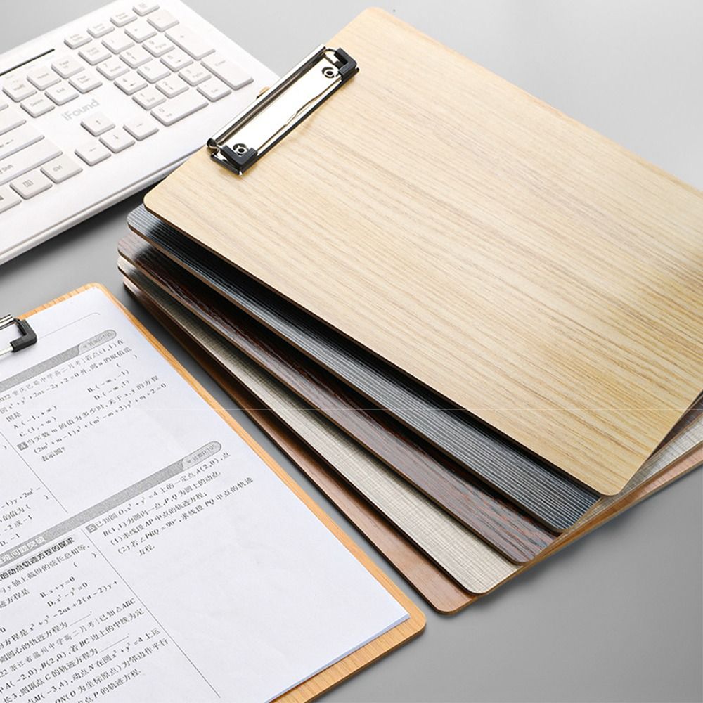 File Folder Hanging - Porte-documents A4 en bois, avec clip