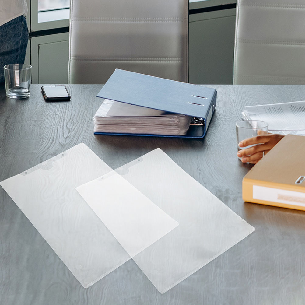 File Folder Hanging - 24 pochettes transparentes en plastique PP
