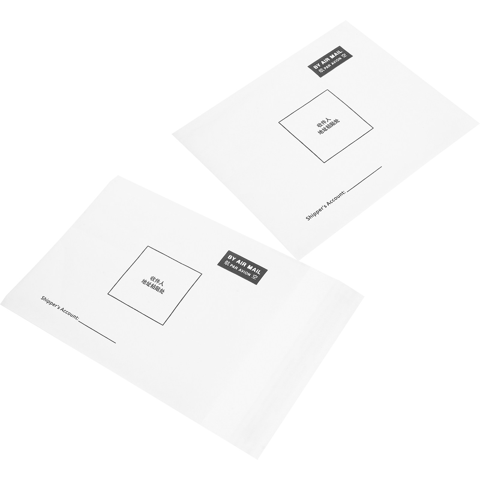 Letter Envelope Kraft - Sacs d'expédition en film à bulles