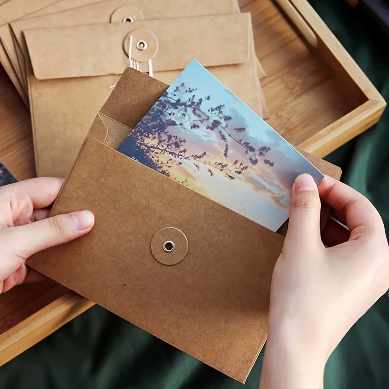 Ensemble de 20 enveloppes en p - Letter Envelope Kraft avis et prix