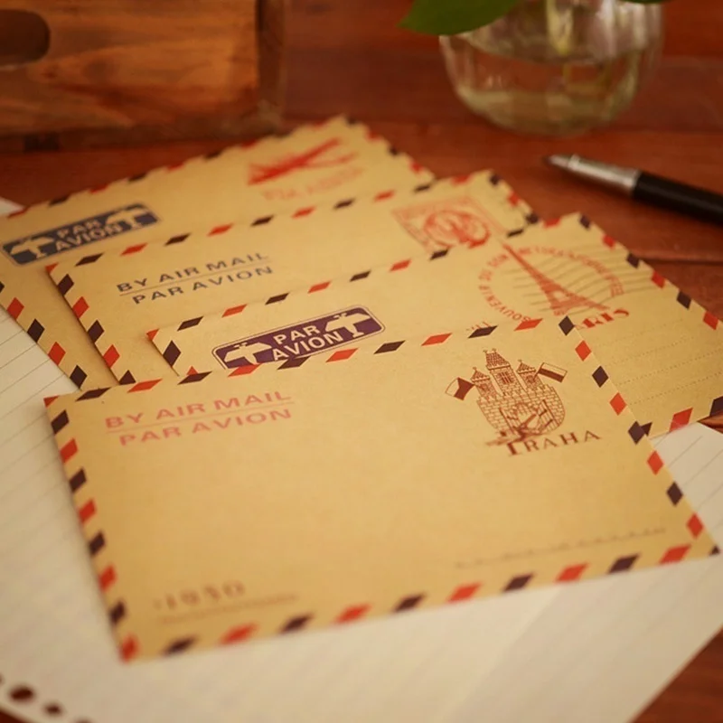 10 enveloppes rétro populaires - Letter Envelope Kraft avis et prix