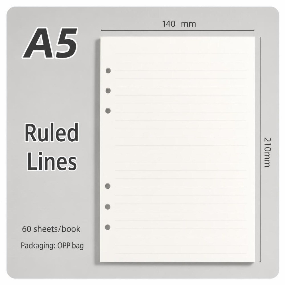 Carnet à reliure en cuir PU à  - Notebook Dotted A5 avis et prix