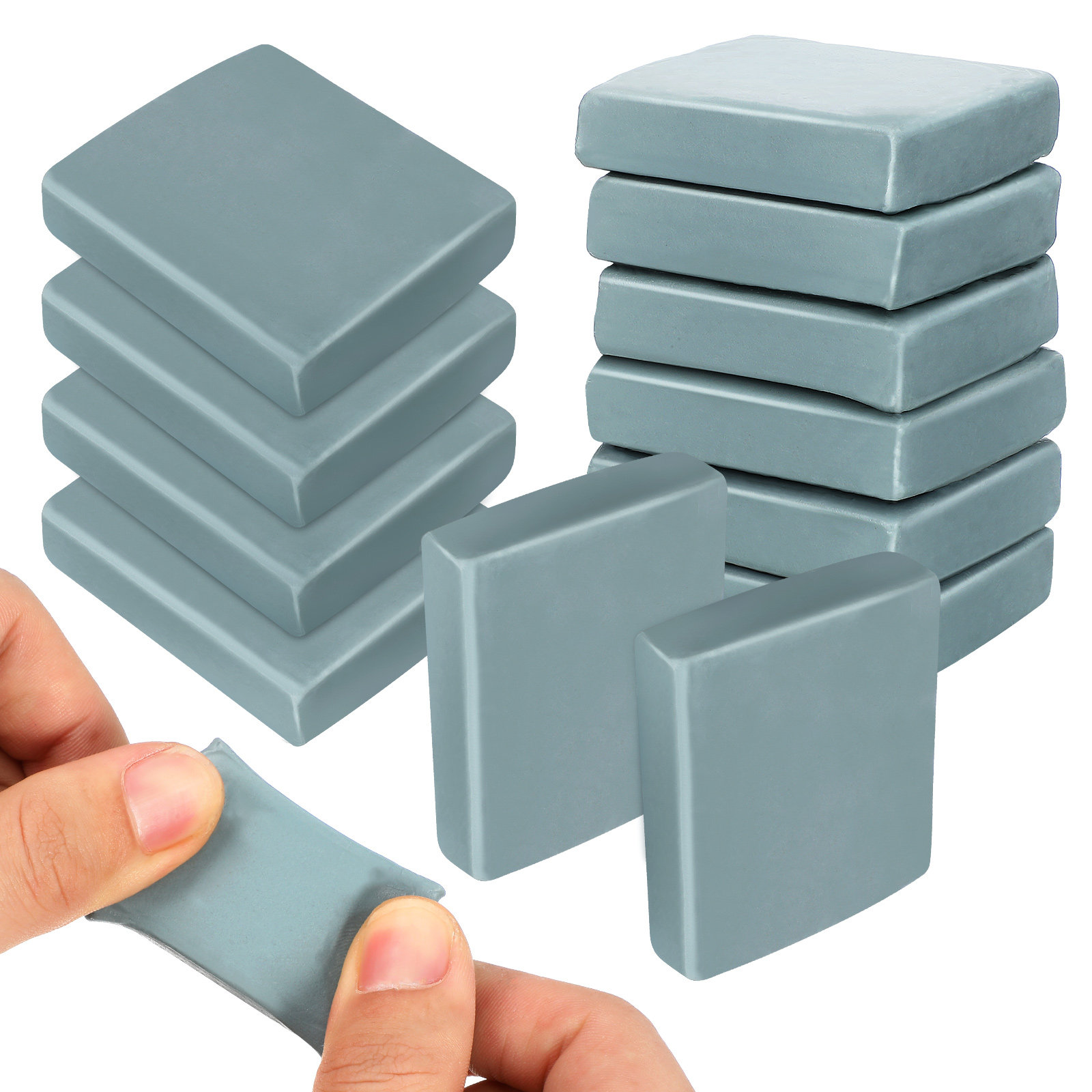 12 gommes à modeler, blocs de  - Rubber Eraser Kneaded avis et prix