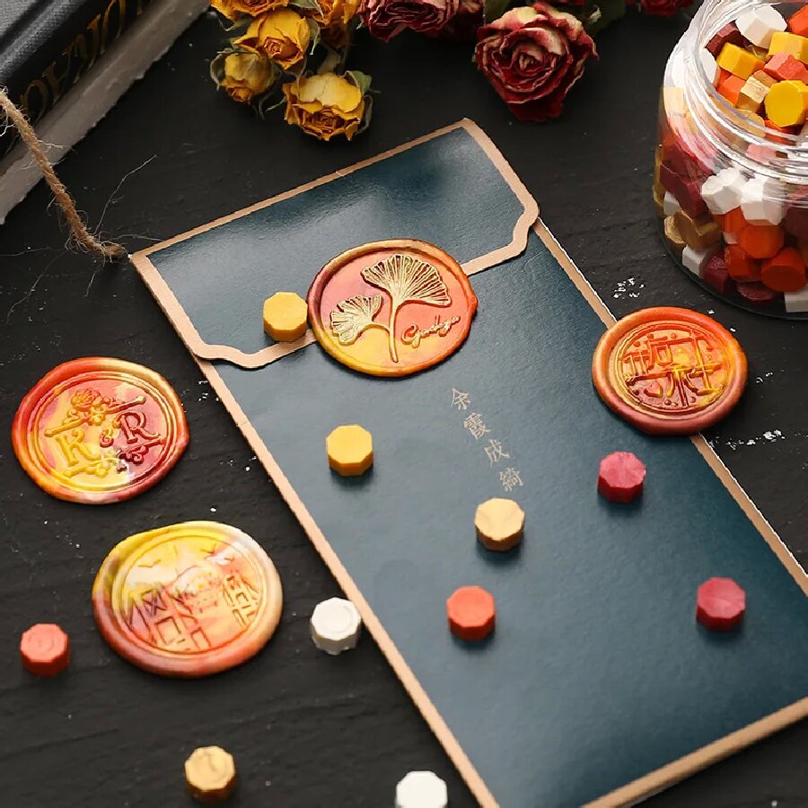 Perles de cire à cacheter octo - Wax Seal Stamp Kit avis et prix